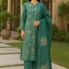 3 Piece Embroidered Lawn - Image 2