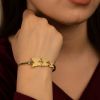 Butterfly bracelet stainless steel - Image 2