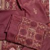 3 piece embroidered winter dress - Image 2