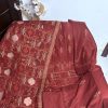 3 piece embroidered winter dress - Image 3